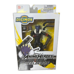 Digimon Anime Heroes - Beelzemon Action Figure - Bandai Namco Toei - NEW In Box